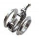 V-band clamps V-band clamp flanges kit 63mm (2,5") | races-shop.com