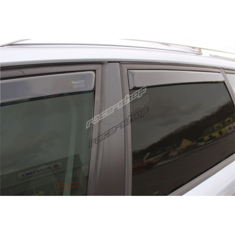 HEKO-31169 (4 Pieces) Front And Rear Wind Deflectors Fits - View #2