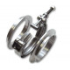 V-band clamps V-band clamp flanges kit 76mm (3") | races-shop.com