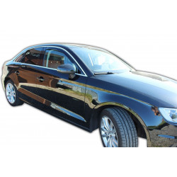 Window deflectors for AUDI A3 LIMOUSINE (V8) 4/5D 2012-2020 2pcs (front)