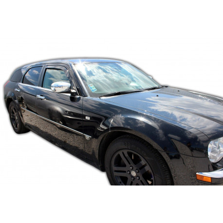 Window deflectors Window deflectors for CHRYSLER 300C 4D 2004-up 2pcs (front) | races-shop.com