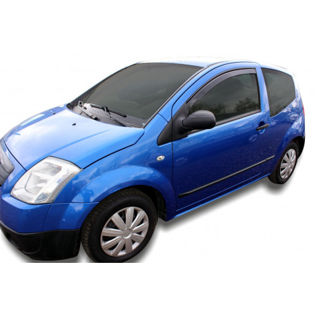 Window deflectors Window deflectors for CITROEN C2 3D 2003-2009 2pcs (front) | races-shop.com