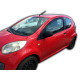 Window deflectors Window deflectors for PEUGEOT 107 3D 2pcs (front) | races-shop.com