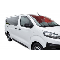 Window deflectors for PEUGEOT TRAVELLER 2016-up 2pcs (front)