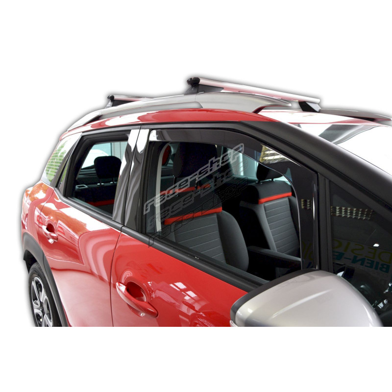 CITROEN C3 AIRCROSS ウィンドウバイザー Window deflectors for CITROEN C3 AIRCROSS 2017-up 2pcs (front