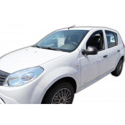 Window deflectors for DACIA STEPWAY 5D 2008-2012 (+OT) 4pcs (front+rear)