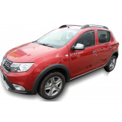 Window deflectors for DACIA SANDEROII 4pcs (front+rear)