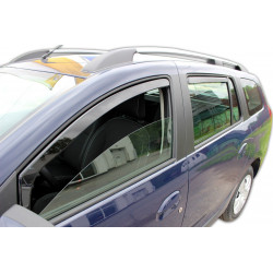Window deflectors for DACIA LOGAN MCV II 5D 2013-2020 (+OT) 4pcs (front+rear)