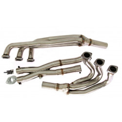Stainless steel exhaust manifold BMW E30 M20, 83-92