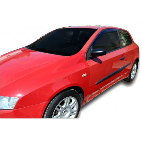 Window deflectors Window deflectors for FIAT STILO 3D 2001-2007 2pcs (front) | races-shop.com