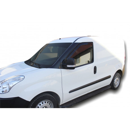Window deflectors Window deflectors for FIAT DOBLO II 2010-up 2pcs (front) | races-shop.com