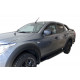 Window deflectors Window deflectors for FIAT FULLBACK 4D 2016-up (+OT) 4pcs (front+rear) | races-shop.com
