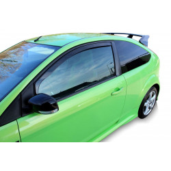 Window deflectors for FORD FOCUS 3D 2004-2011 2pcs (front)