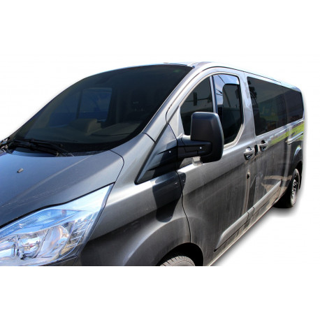 Window deflectors Window deflectors for FORD TRANSIT CUSTOM 2/4D 2012-up 2pcs (front) | races-shop.com