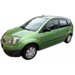 Window deflectors for FORD FIESTA 5D 2002-2008 (+OT) 4pcs (front+rear)