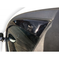 Window deflectors for FORD FIESTA VI 5D 2008-2017(+OT) 4pcs (front+rear)