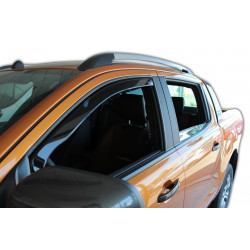 Window deflectors for FORD RANGER III 4D 2012-up 2pcs (front)