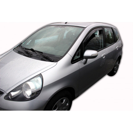 Window deflectors Window deflectors for HONDA JAZZ II 5D 2001-2008 2pcs (front) | races-shop.com