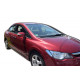 Window deflectors Window deflectors for HONDA CIVIC VIII 4D 2006-2012 SED (+OT) 4pcs (front+rear) | races-shop.com