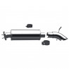 Cat Back Magnaflow exhaust Jeep Wrangler 2.4L - 4.0L Off Road 2000-2006