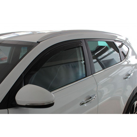 Window deflectors Window deflectors for HYUNDAI TUCSON III 5D 2015-9/2020 (+OT) 4pcs (front+rear) | races-shop.com