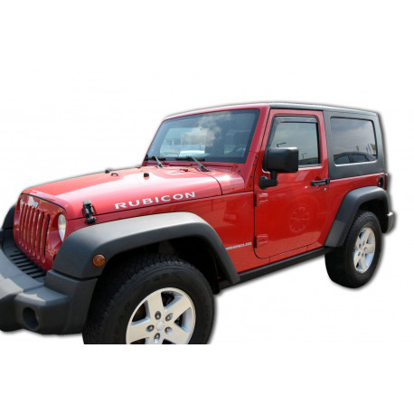 Window deflectors Window deflectors for JEEP WRANGLER (JK) 3/5D 2007-up 2pcs (front) | races-shop.com