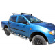 Window deflectors Window deflectors for MITSUBISHI L-200 (IV gen) 4D (double cab) 2006-2015 (+OT) 4pcs (front+rear) | races-shop.com