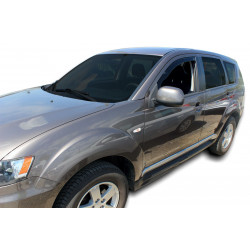 Window deflectors for MITSUBISHI OUTLANDER (II gen) 5D 2007-2012 2pcs (front)
