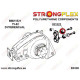 Strongflex Polyurethane bushings Rear diff mounting Strongflex bush | races-shop.com