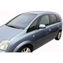 Window deflectors for OPEL MERIVA 5D 2003-2010 2pcs (front)
