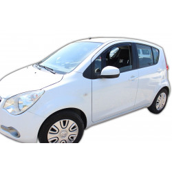 Window deflectors for OPEL AGILA 5D 2008-2014 2pcs (front)