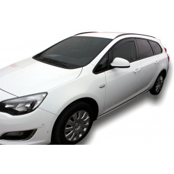 Window deflectors for OPEL ASTRA IV J SPORS TOURER IV 5D 2010-2015 (+OT) COMBI 4pcs (front+rear)