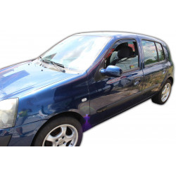 Window deflectors for RENAULT CLIO II 5D 1998-2007 2pcs (front)