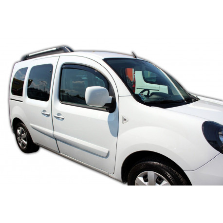 Window deflectors Window deflectors for RENAULT KANGOO 4D 2008-up 2pcs (front) | races-shop.com