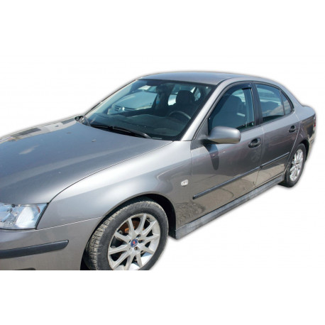 Window deflectors Window deflectors for SAAB 9-3 4D 2002-2007 2pcs (front) | races-shop.com