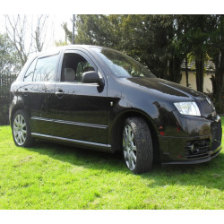 Window deflectors for SKODA FABIA 1 4/5D 2000-2007 OR (+OT) 4pcs (front+rear)