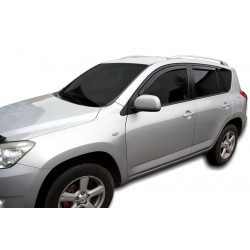 Window deflectors for TOYOTA RAV4 III XA30 5D 2006-2012 (+OT) 4pcs (front+rear)