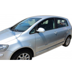 Window deflectors for VOLKSWAGEN GOLF PLUS 5D 2005-2014 (+OT) 4pcs (front+rear)