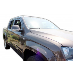 Window deflectors for VOLKSWAGEN AMAROK 4D 2011-2016 (+OT) 4pcs (front+rear)