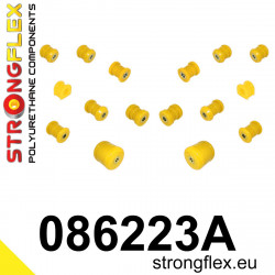 STRONGFLEX - 086223A: Rear suspension polyurethane bush kit SPORT