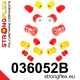 E28 81-88 STRONGFLEX - 036052B: Suspension bush kit | races-shop.com
