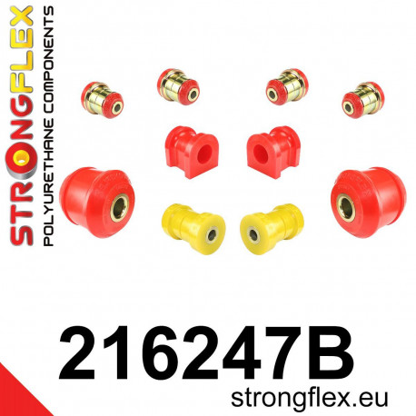 III (05-12) STRONGFLEX - 216247B: Front suspension bush kit | races-shop.com