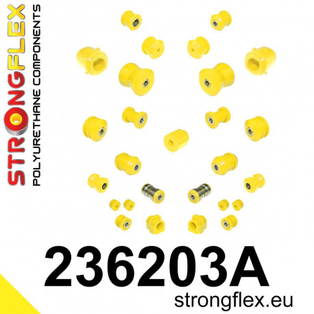 940 (90-98) STRONGFLEX - 236203A: Full suspension bush kit SPORT | races-shop.com
