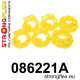 VIII (06-11) FK FN TYPE R STRONGFLEX - 086221A: Engine inserts mount kit SPORT | races-shop.com