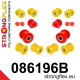 DC2 Type R (97-01) STRONGFLEX - 086196B: Front suspension bush kit | races-shop.com