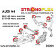 B7 (05-08) Quattro STRONGFLEX - 026237B: Rear suspension bush kit | races-shop.com