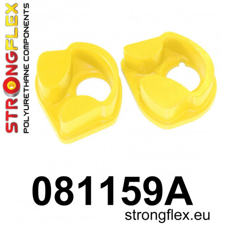 Polyurethane bushings STRONGFLEX - 081159A: Engine mount inserts front SPORT | races-shop.com