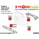 Polyurethane bushings STRONGFLEX - 081159A: Engine mount inserts front SPORT | races-shop.com