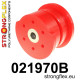 Polyurethane bushings STRONGFLEX - 021970B: Rear diff mount - front bush | races-shop.com
