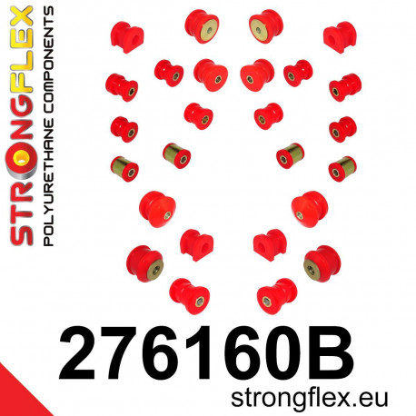 Legacy Outback BL BP (03-09) STRONGFLEX - 276160B: Full suspension bush kit | races-shop.com